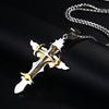Modyle Stainless Steel Cross Necklace - Free Shipping